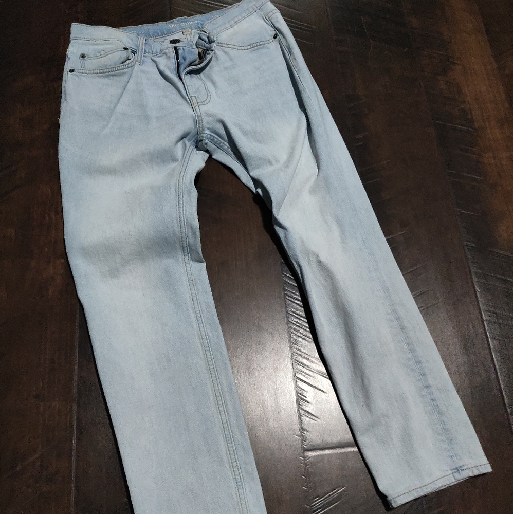 Mens Goodfellow Light Wash Slim Fit Jeans 32x30